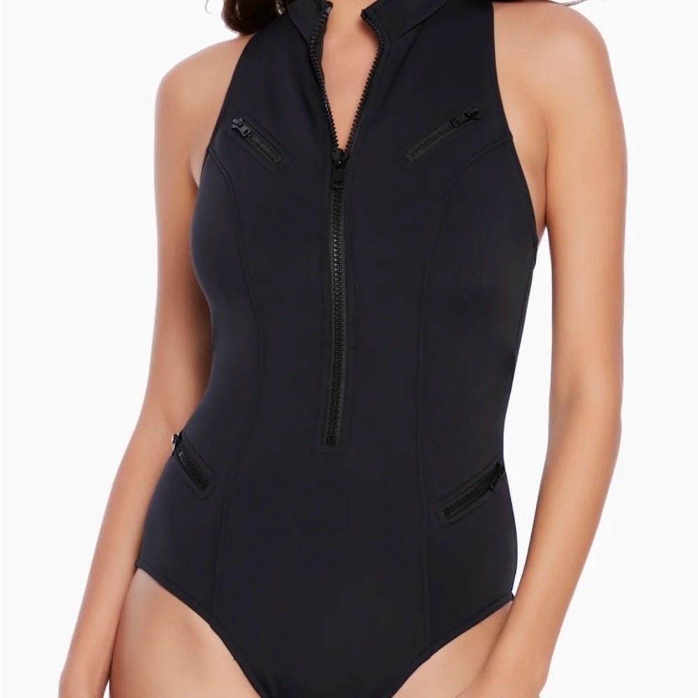 Magicsuit Scuba Coco One Piece Swimsuit: Size 18 US, Black, Underwire